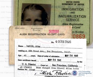 ar-2 immigration record sample