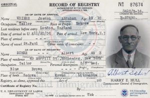 genealogy search uscis registry files