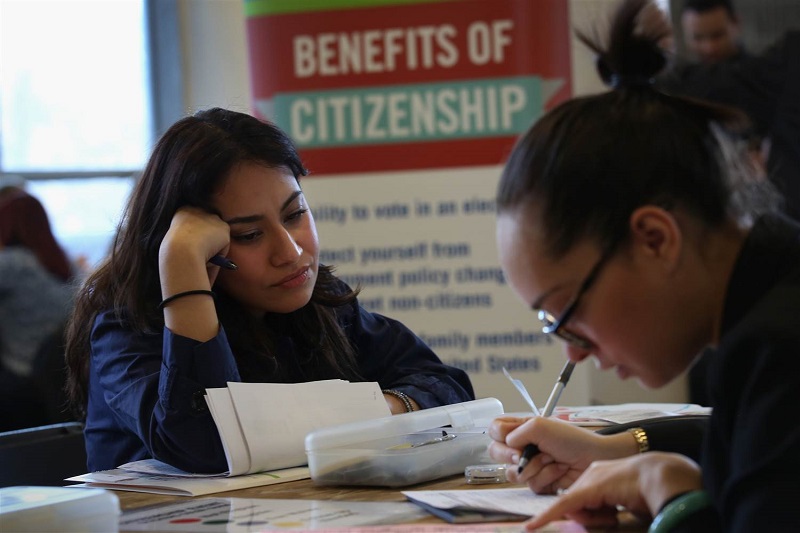 Filling Out the Application for U.S. Citizenship