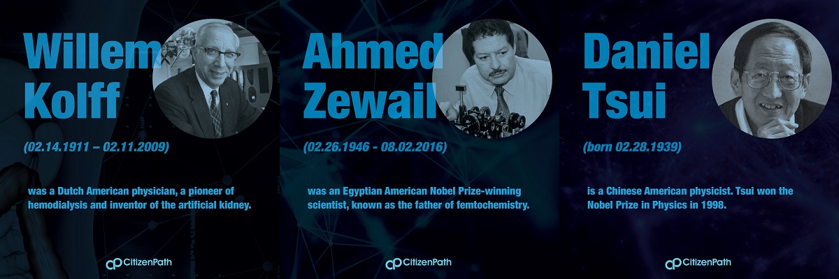 Immigrant STEM innovator: Ahmed Hassan Zewail was an Egyptian American Nobel Prize-winning scientist, known as the father of femtochemistry.