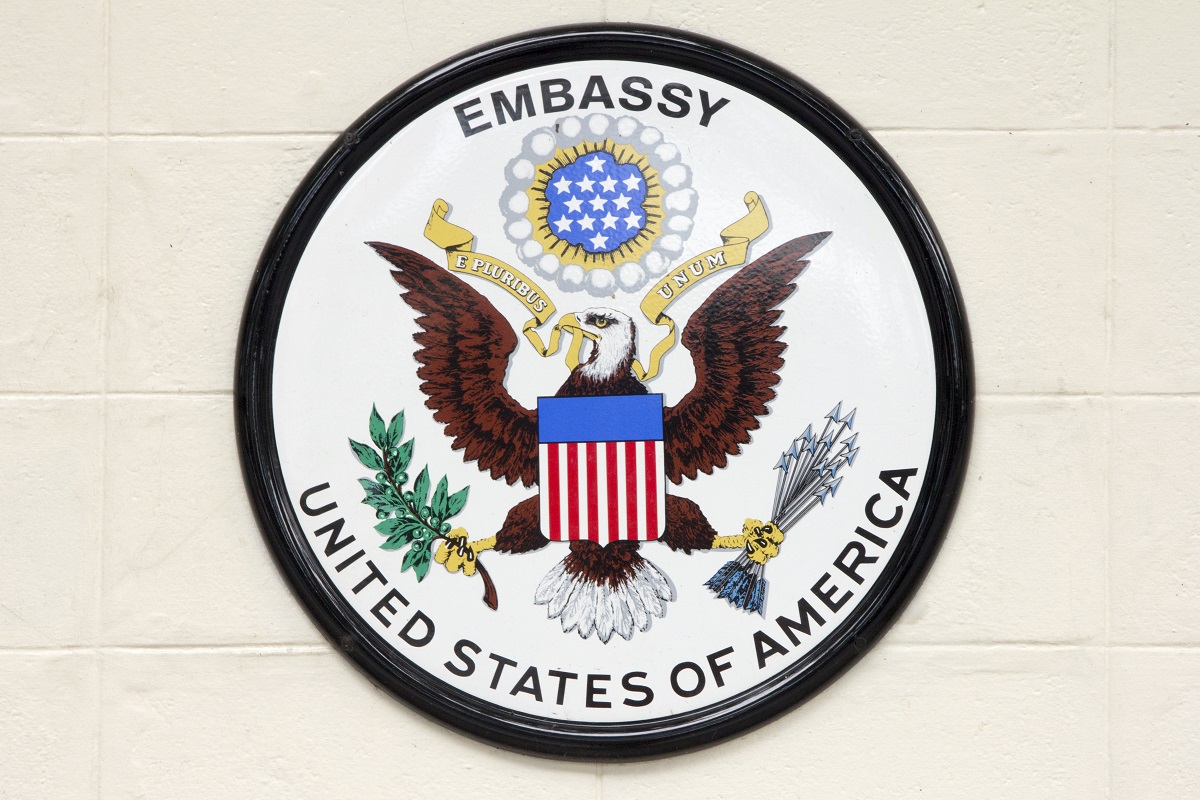 U.S. embassy emblem