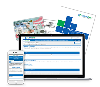 CitizenPath Adjustment of Status Package to obtain a family-based green card