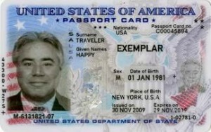 US passport card